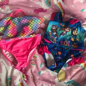 2 bathing suits